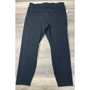 Nike Women's One High-waisted 7/8 legging Dri-FIT Black Size1X New FB5471-010